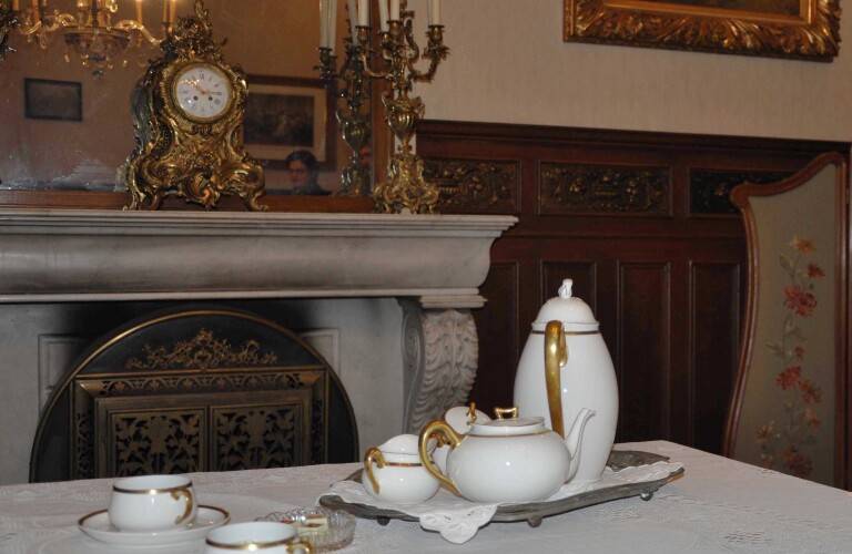 Koffie in de brouwerswoning